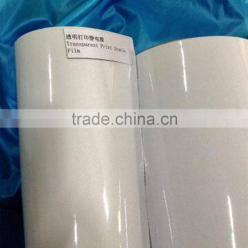 Printable Static Cling Film, Removable Static Cling Window Film, Clear Static Cling Film For Window Advertisement photo-4