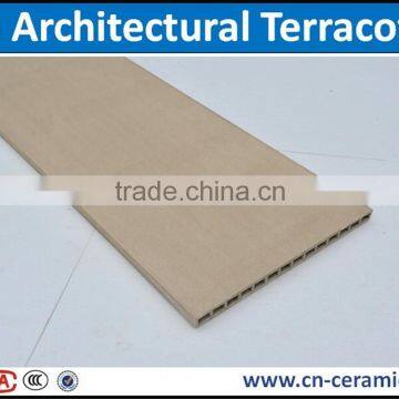 Terracotta facade wall panel