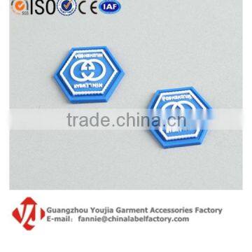 Rubber Logo Nameplate Silicone Badge PVC Label