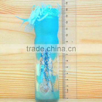 Hot wholesale Wishing glass bottle floating glass bottle present bottles star bottles with the cork