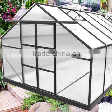 Top rated 10 Year Manufactuer of Aluminum Garden Greenhouse