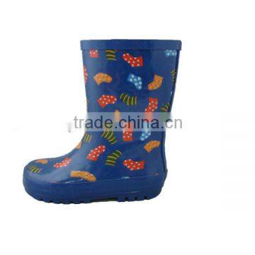 child boot Summer Funky Durable Rain Boots rubber half shoe