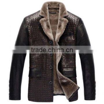 Leather High Quality Fashion jacket