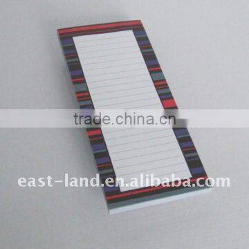 paper stationery shopping list notebook