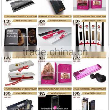 Hot Selling Elegant box Hair Extension Packaging Box Wholesale Guangzhou Supplier