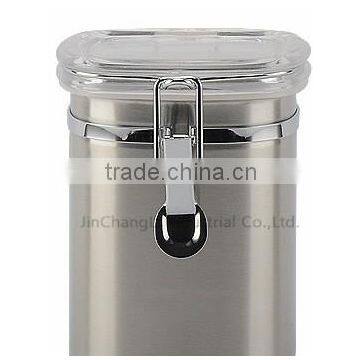 2016 Sealed Stainless Steel Coffe Sugar Tea Storage Canister photo-3