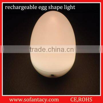 Multi-colour Rechargeable Led Egg Shape Mood Light photo-5