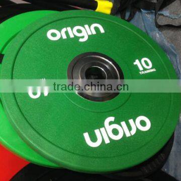 Color PU Olympic Bumper Weight Plates