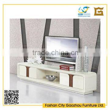 2016 tv lcd white wooden cabinet designs living room furniture