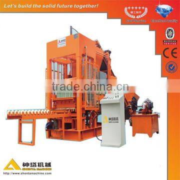 PLC control QT5-15 Automatic hydraulic block making machine in ghana