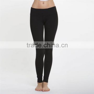 WHolesale 2016 newest design mid waistband women sports wear type yoga pants