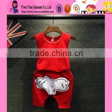 Baby Clothes Summer Hot Sale Two Piece Suit Boutique Shop New Style Lovely Baby Clothes Boy