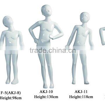 active abstract kids mannequins