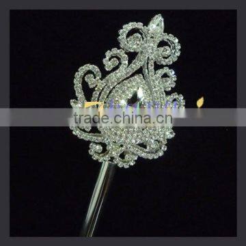 beauty rhinestone scepter