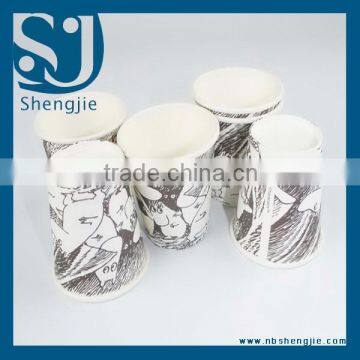 Trade Assurance Customized Printed Coffee Paper Cup With Logo