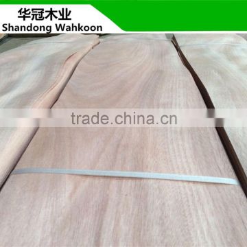 Natural Gabon Walnut veneer sliced cut type for furniture