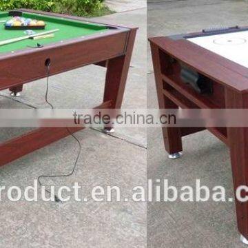 Household 5' Factory Promotion Classic Stylish 2 in 1 Game Table With Cheaper Price. Air Hockey Table, Pool Table photo-2