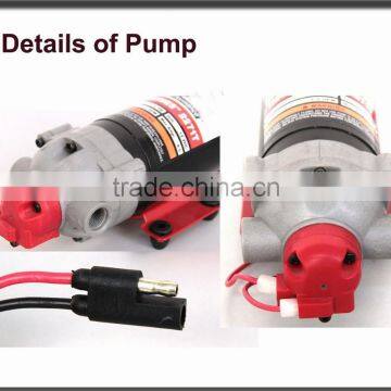 Sailflo DC 12 Volt 2.2 GPM 70PSI atv sprayer pump / atv sprayer parts manufacturer china