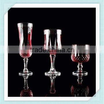 2016 New Design Embossed Wine Glass Good Price Crystal Wine Glass Cup for Sale photo-5