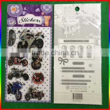 Embossed PVC Stickers Motorcycle Race Stickers photo-3