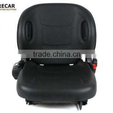 Hangcha OEM black vinyl forklift seats