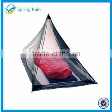 Pyramid Single Outdoor Mosquito Net Travel Canopy Mosquito Net Black