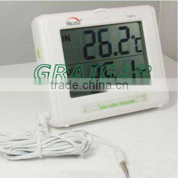 Indoor(0-50C),outdoor(-20-70C), 3m outdoor probe length Hygro-Thermometer TH814