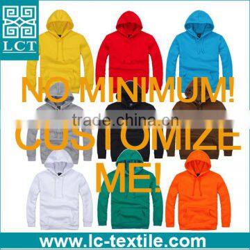 no minimum cheap promotional custom print pullover hoodie LCTH-003