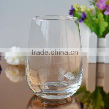 Crystal handblown 500ml wine glass cup without stem from Bengbu Cattelan Glassware Factory