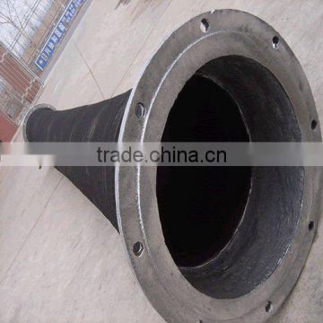 Rubber hose for sand discharging