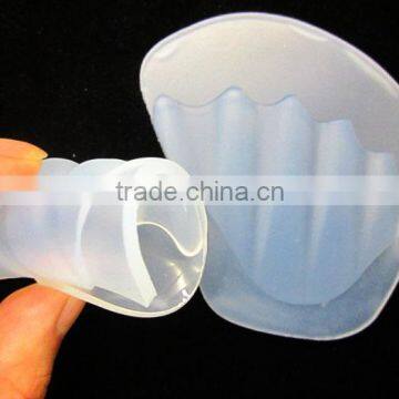 Pressure Relief Cushion Soft Silicone Gel Heel Cushion Pad Half Pad Back Heel Support Insole photo-4