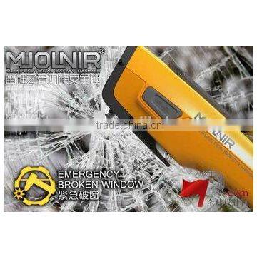 MJOLNIR DongGuan Wholesale All in One Multi-functional Emergency Car Safety Hammer With Belt Cutter/Power Bank/LED Light photo-5