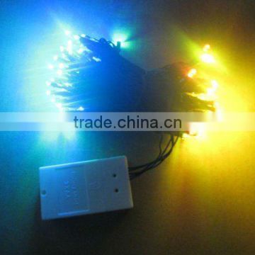 new !!! battery operated string lights with 8 function controller led battery string light