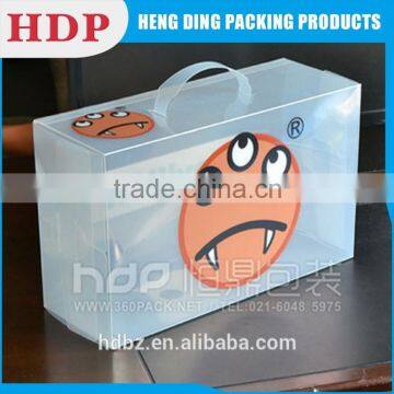 Logo Printed Blanket Packaging Box With Handle photo-3
