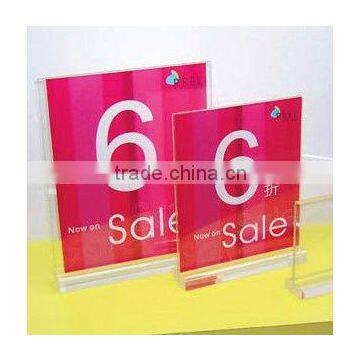 Poster Sale Sign holder PMMA