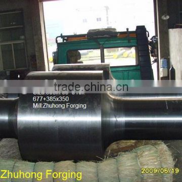 Carbon steel shafts S45Cr steel round bar roller steel forgings