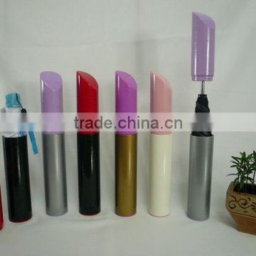 lady lipstick bottle umbrella