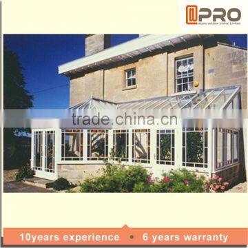China  sun room outdoor glass room for garden glass house