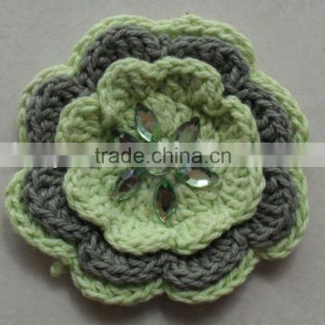 Crochet Crystal Flower