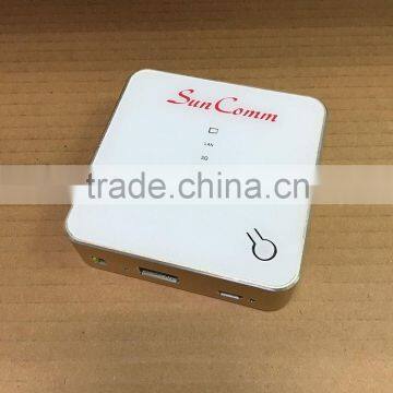 SC-4363-3GR Wholesale Pocket Sim Card 3G AP Router With Power Bank