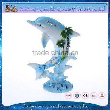 fashion wholesale dolphin resin craft souvenir gift