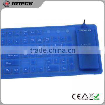 Cheap and Flexible Silicone Rubber Computer Keyboard With Number Key Part---JK109 photo-4