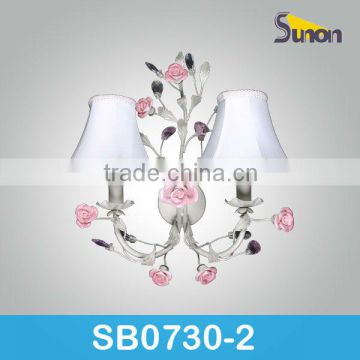 modern pottery flowers wall lamp/wall light SB0730-2