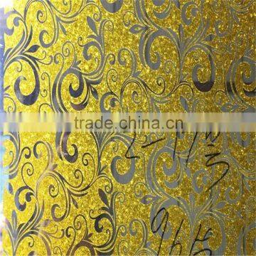 5mm Hot Selling Design Ice Flower Mirror Glass for Wall Glass photo-2