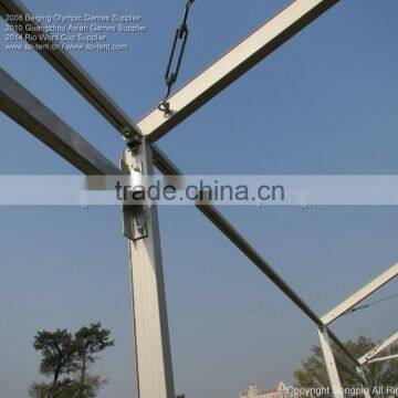 40x80 Classic Clear Span Structures With 6x6m Opensided Entry Pagoda
