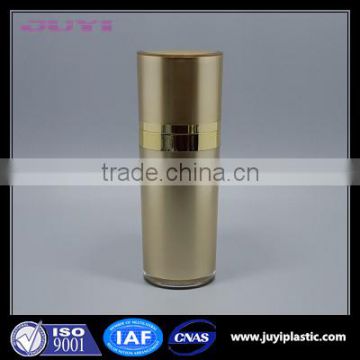 Gold Color Cone Shape Acrylic Empty Lotion Bottles Cosmetic bottle