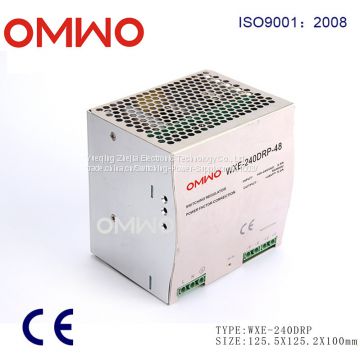 WXE-240DRP-48 240W 48V  Din Rail Power Supply