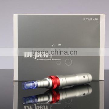 Rechargeable Electrico Automatico Derma Micro Aguja Pen 0.25-2.5mm Mesopen