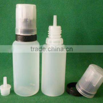 10ml PE dropper bottle childproof cap for e liquids