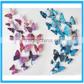 Colorful Plastic Magnet Butterfly